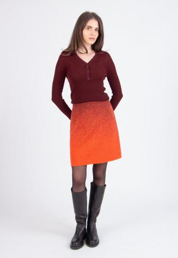 Вязаная юбка