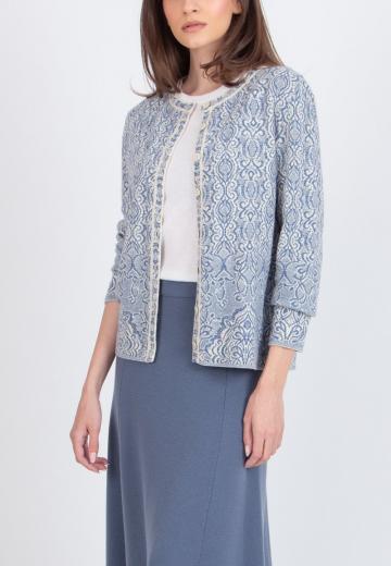 Жаккардовая кофта