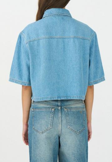 Джинсовая блузка