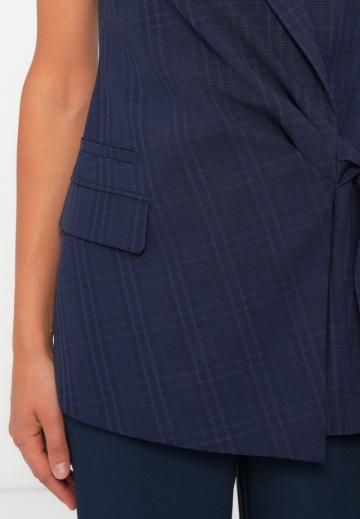 Длинный блейзер