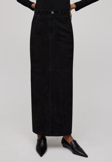 Кожаная юбка