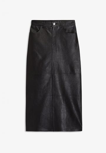 Кожаная юбка