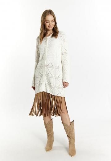 Длинный жилет