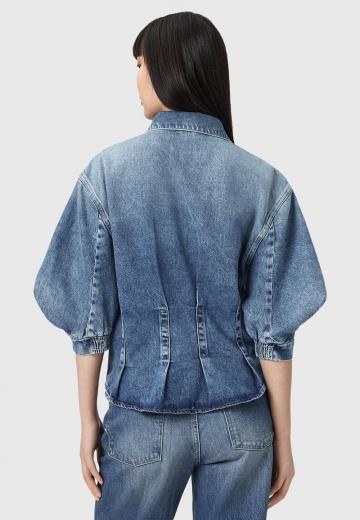 Джинсовая блузка