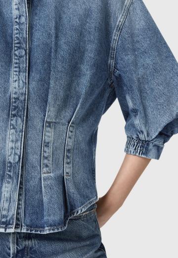 Джинсовая блузка