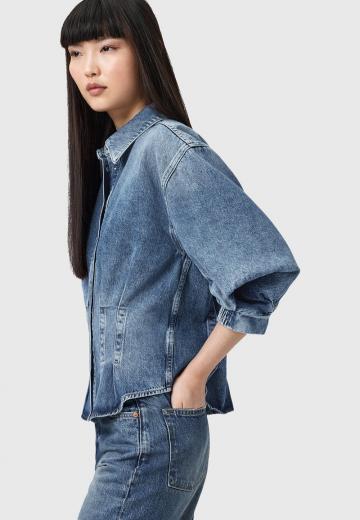 Джинсовая блузка