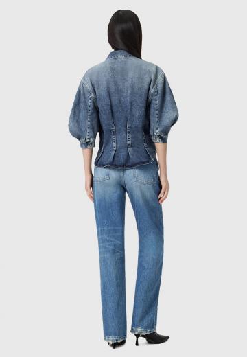 Прямые джинсы