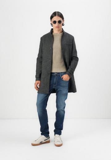 Шерстяное пальто