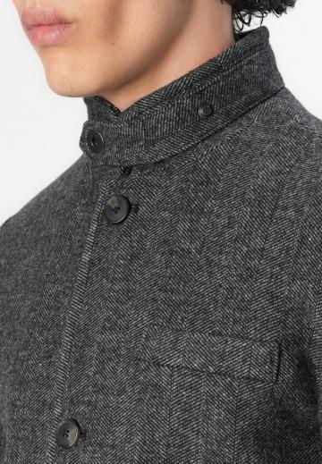 Шерстяное пальто