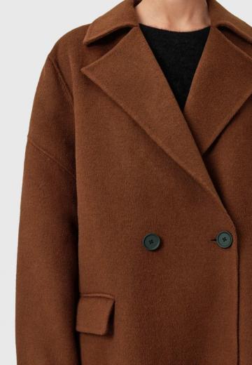 Шерстяное пальто