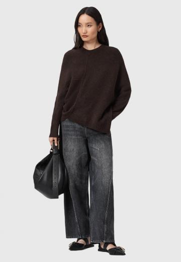 Длинный пуловер