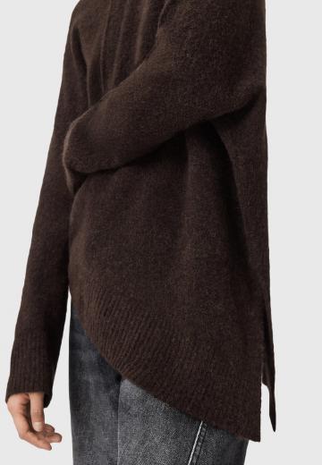 Длинный пуловер