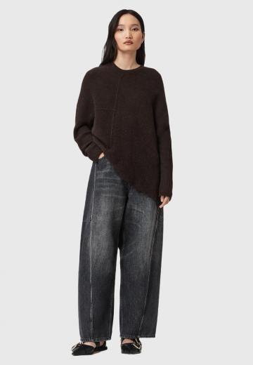 Длинный пуловер