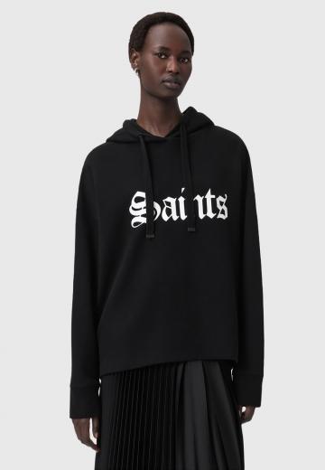 Пуловер с капюшоном