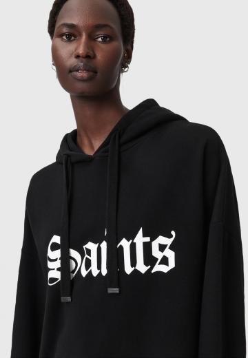 Пуловер с капюшоном