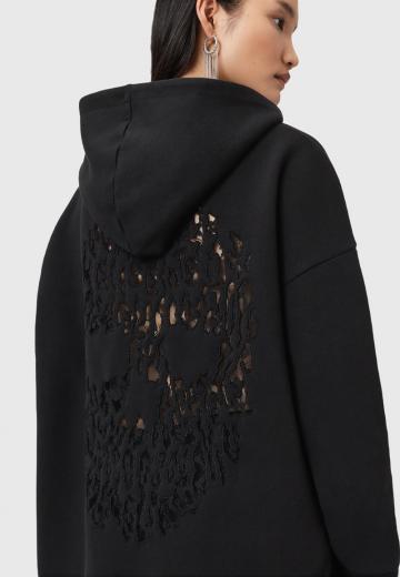 Пуловер с капюшоном