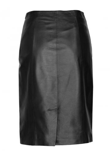 Кожаная юбка