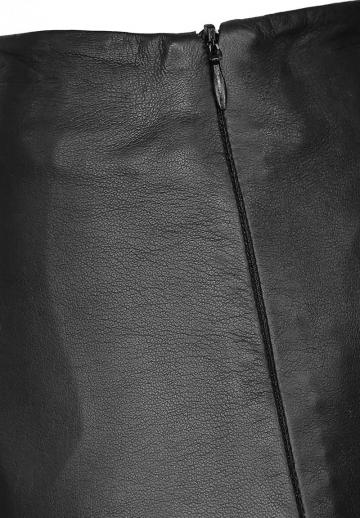 Кожаная юбка