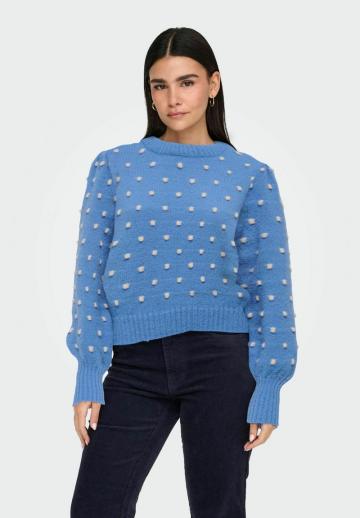 Пуловер в полоску