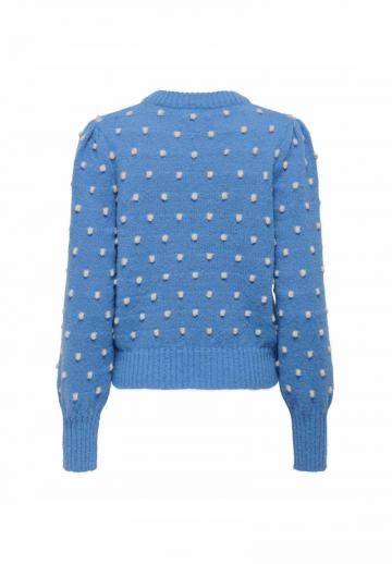 Пуловер в полоску