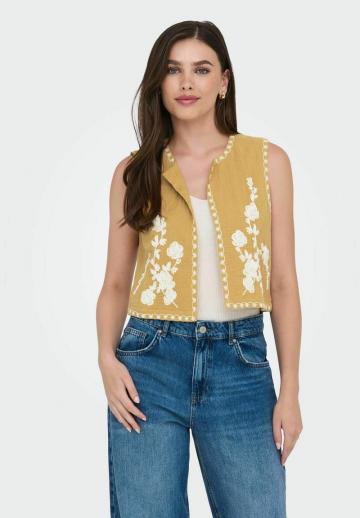 Джинсовая жилетка