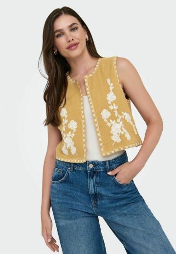 Джинсовая жилетка