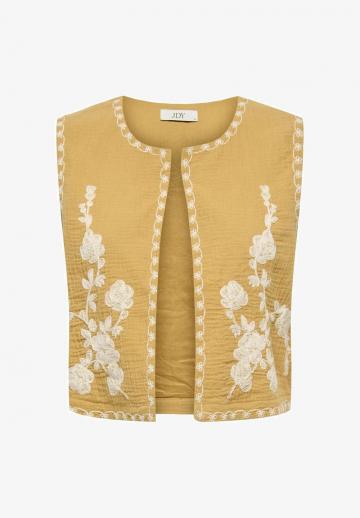 Джинсовая жилетка