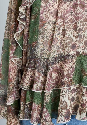 Шифоновая блузка