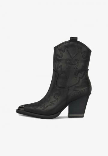 Полусапожки на высоком каблуке