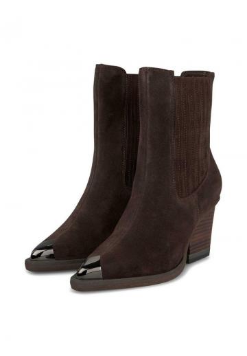 Полусапожки на высоком каблуке