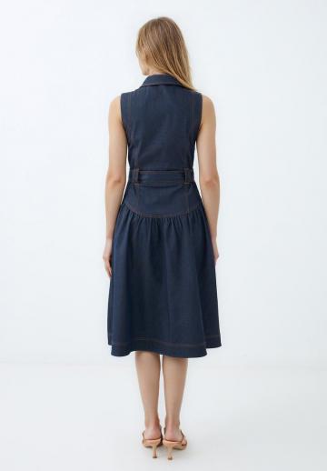 Джинсовое платье