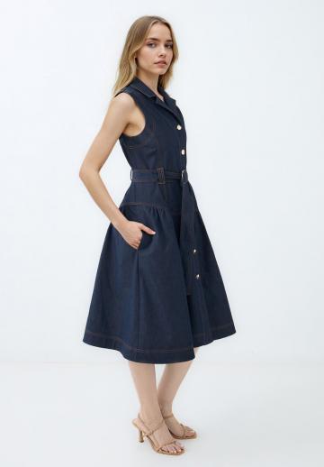 Джинсовое платье