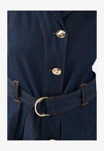 Джинсовое платье