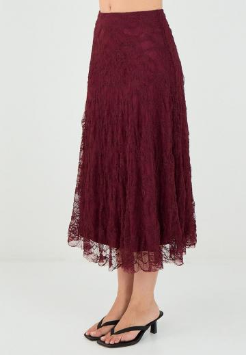 Вязаная юбка