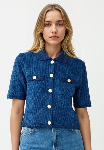 Вязаная кофта