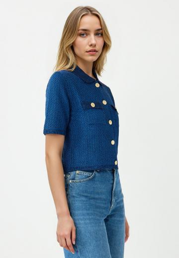 Вязаная кофта