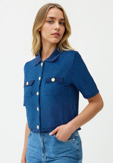 Вязаная кофта