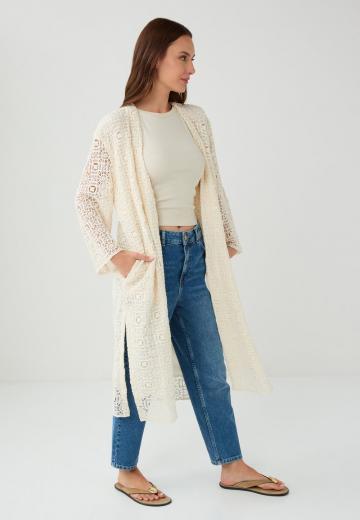 Длинный кардиган