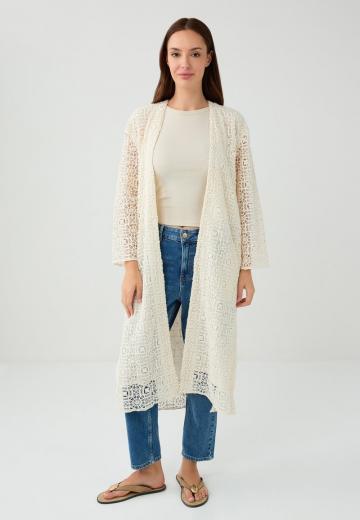 Длинный кардиган