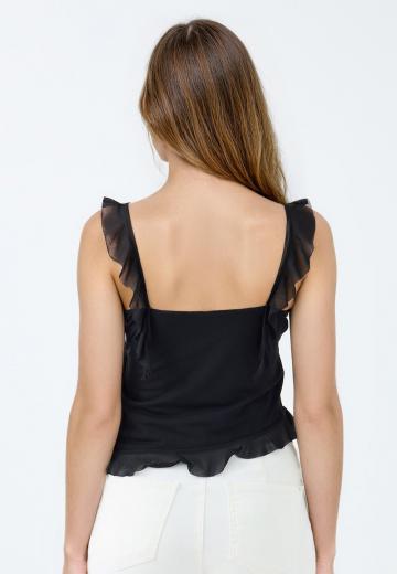 Блузка без рукавов