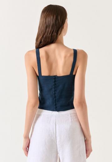 Топ на бретельках