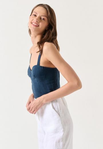 Топ на бретельках