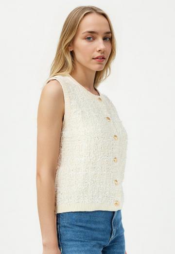 Джинсовая жилетка