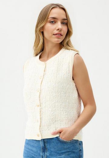 Джинсовая жилетка