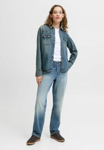 Джинсовая блузка