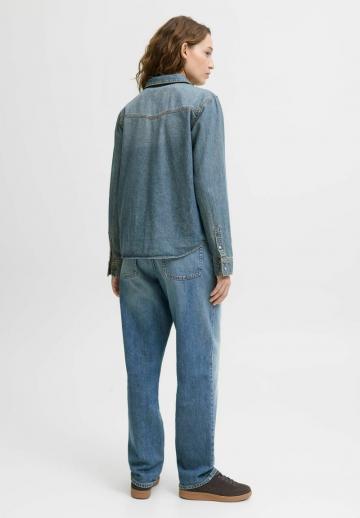 Джинсовая блузка