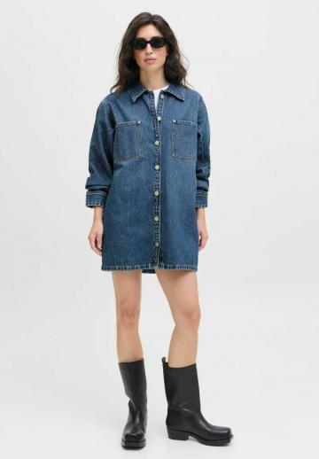 Джинсовое платье