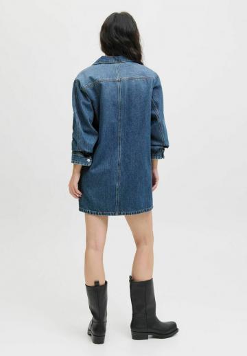 Джинсовое платье