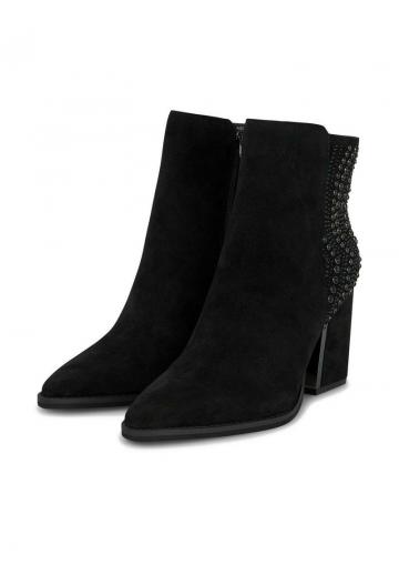 Полусапожки на высоком каблуке