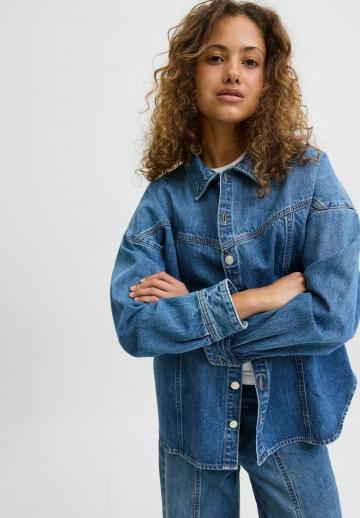 Джинсовая блузка
